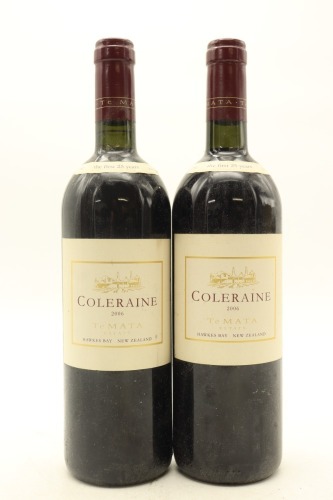 (2) 2006 Te Mata Estate Coleraine, Hawke's Bay