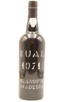 (1) 1971 Blandy's Vintage Bual, Madeira