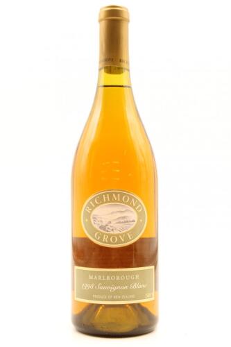 (1) 1998 Richmond Grove Sauvignon Blanc, Marlborough