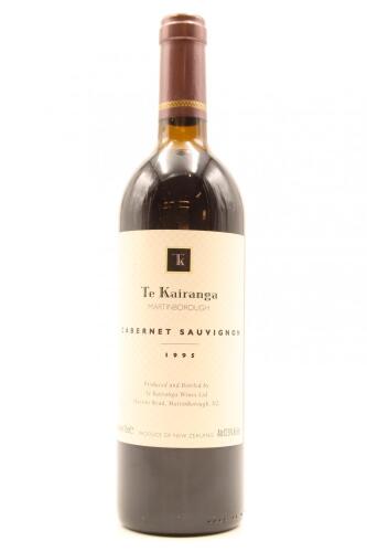 (1) 1995 Te Kairanga Cabernet Sauvignon, Martinborough