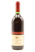 (1) 1996 Hardy's Nottage Hill Cabernet Shiraz, South Eastern Australia