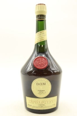 (1) DOM Benedictine Liqueur, 40% ABV, 1000ml