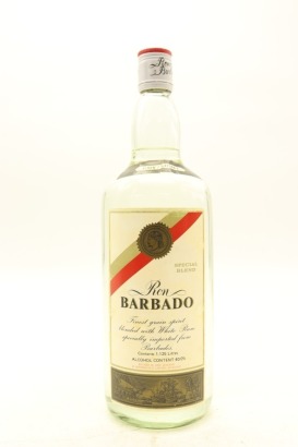 (1) Ron Barbado Special Blend Dry/Light Rum Bottled in NZ, 40% ABV, 1125ml, Circa. 1970's