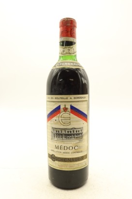 (1) 1971 Louis Eschenauer Medoc, Bordeaux (MS)