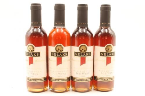 (4) 2000 Selaks Premium Selection Ice Wine, Marlborough, 375ml