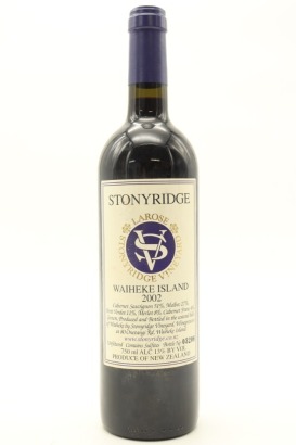 (1) 2002 Stonyridge Vineyard Larose, Waiheke Island