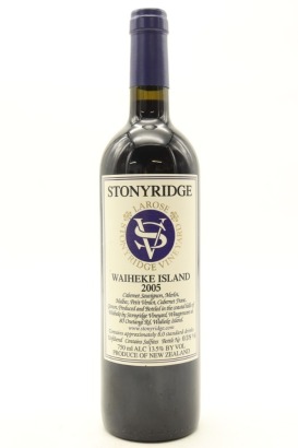 (1) 2005 Stonyridge Vineyard Larose, Waiheke Island