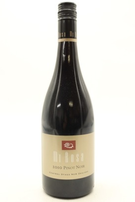 (1) 2010 Mt Rosa Pinot Noir, Central Otago