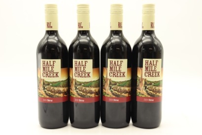 (4) 2020 Half Mile Creek Shiraz, South Eastern Australia