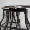 A Set of Six Geniune Vintage Industrial Stools - 3