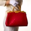 Louis Vuitton, Monogram Vernis Rose Indien Brea MM Bag - 5