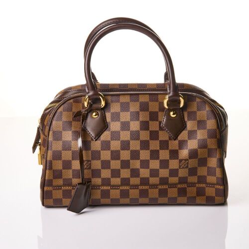 Louis Vuitton. Damier Ebene Duomo Bowler Bag
