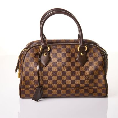 Louis Vuitton. Damier Ebene Duomo Bowler Bag
