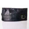 Prada, Black Leather Buckle Clutch, circa 2012