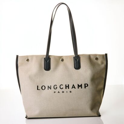 Longchamp, Essential Toile Logo Tote Bag