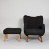 A Rare Airest Bahama Chair and Stool - 3