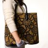 Dries Van Noten, Canvas / Leather Tote - 5