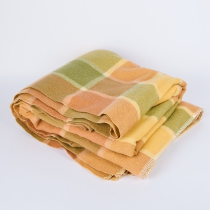 A Pair of Vintage New Zealand Woolen Blanket by Canterbury