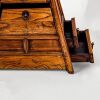 A Set of Two Chinese Old Elmwood Shoe Polishing Small Cabinets - 5
