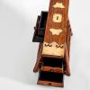 A Set of Two Chinese Old Elmwood Shoe Polishing Small Cabinets - 6