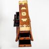 A Set of Two Chinese Old Elmwood Shoe Polishing Small Cabinets - 7