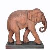 A Carved Wooden Elephant from Asia - 2