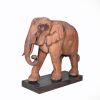 A Carved Wooden Elephant from Asia - 3