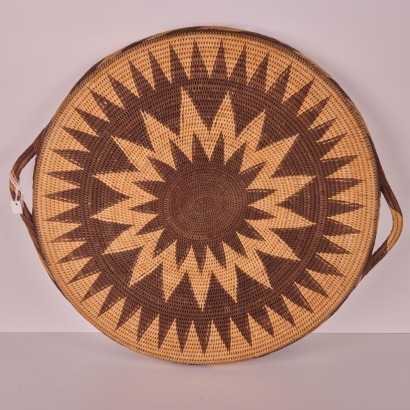 A Coil Woven Tray, Papua New Guinea