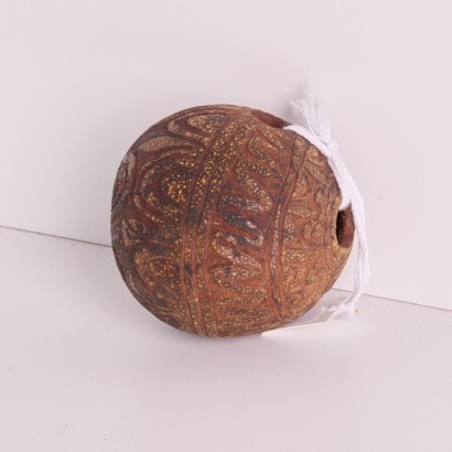 A Small Carved Gourd, Papua New Guinea