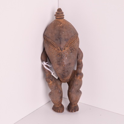 A Small Wood Carved Figure, Papua New Guinea