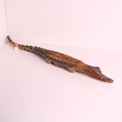 A Carving of a Crocodile, Papua New Guinea