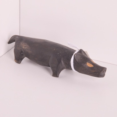 A Carving of a Pig, Papua New Guinea
