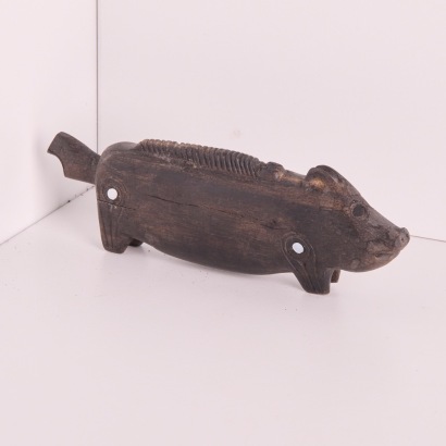 A Carving of a Pig, Trobriand Islands