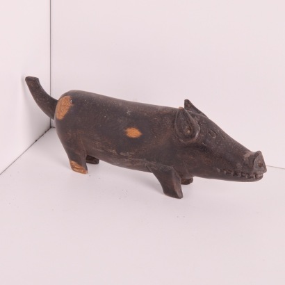 A Carving of a Pig, Papua New Guinea