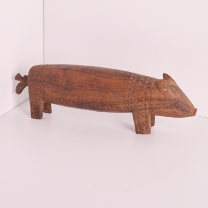 A Carving of a Pig, Trobriand Islands