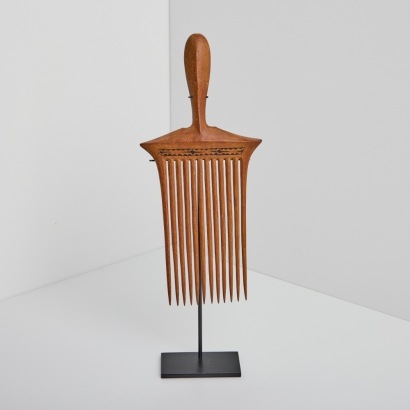 A Wood Hair Comb, Solomon Islands