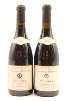 (2) 1999 Domaine de Mourchon Seguret Grande Reserve, Cotes du Rhone Villages