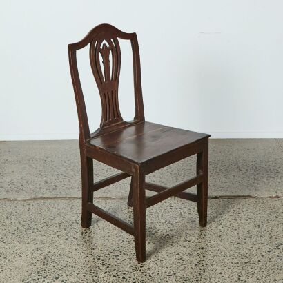 A Carved Oak Chair, c. 19th-Century