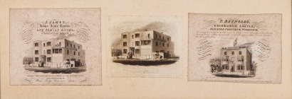 A Trio of Lithographs of Taverns in the United Kingdom