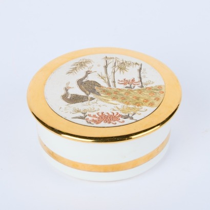 A Vintage Japanese Art of Chokin Trinket Bowl
