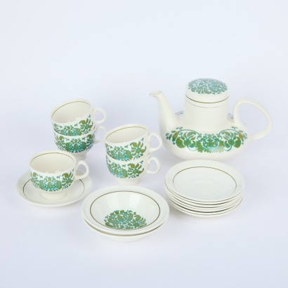 A Ridgeway Martinique Coffee Pot And Cups
