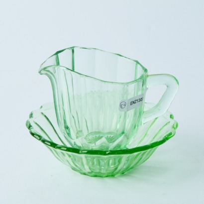 A Depression Glass Set