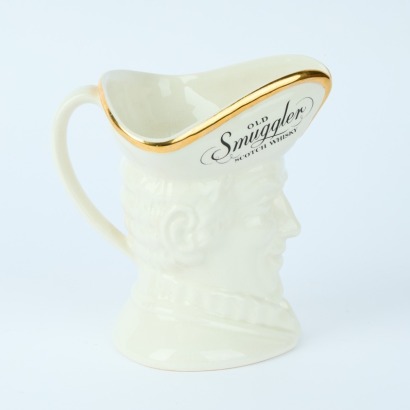 A Vintage Ceramic Old Smuggler Scotch Whisky Water Jug