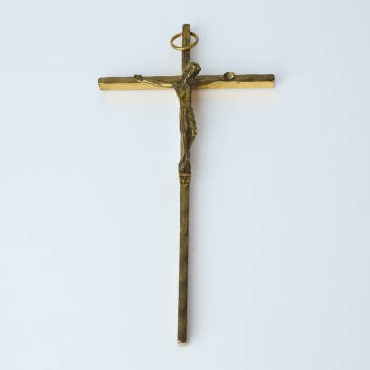 A Brass Crucifix