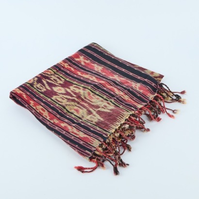 A Pink Indonesian Ikat Textile