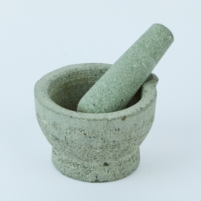 A Stone Mortar and Pestle