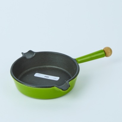 An Extra Small Green Cast Skillet, Japan