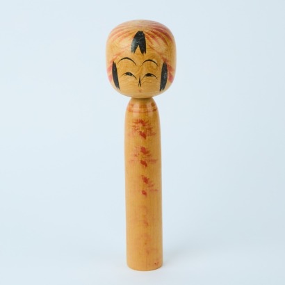 A Wooden Japanese Kokeshi Doll