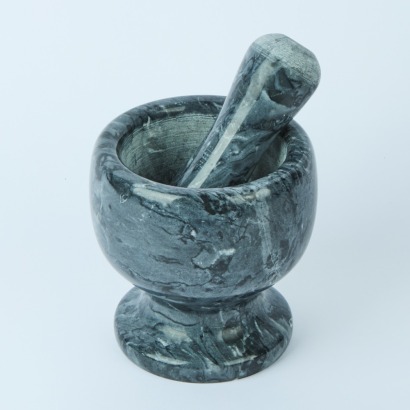 A Marble Mortar and Pestle