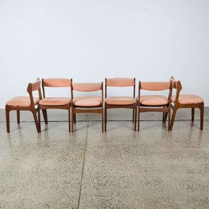 A Set of Six Otto Larsen Chairs